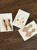 Neutral Babe Clay Earrings Collection