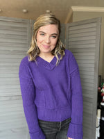 Pretty in Purple sweater