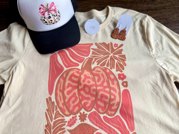 Pumpkin Trucker Hat