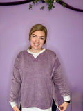 Plum Cozy Pullover