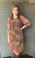 Boho Floral dress