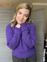 Pretty in Purple sweater