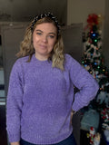 Lavender Cozy Cloud Sweater
