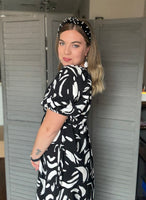 Monochrome Muse Dress