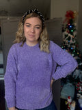 Lavender Cozy Cloud Sweater
