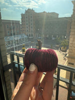 Little Yarn Pumpkins