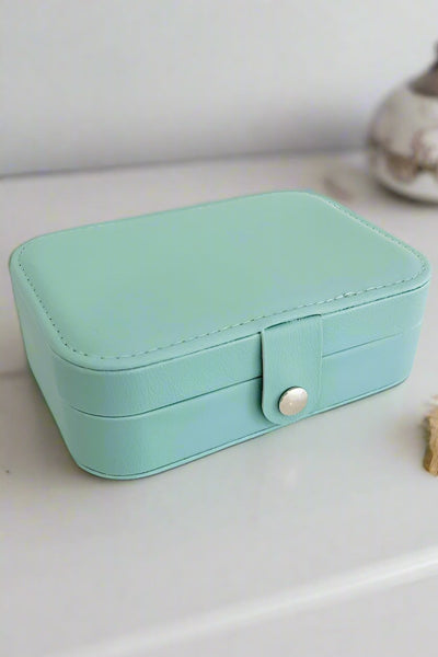 Essentials Green Jewelry Box