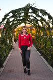 Festive Red Top