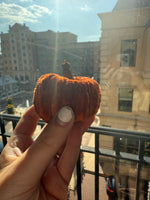 Little Yarn Pumpkins