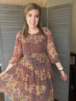 Boho Floral dress