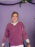 Magenta Cozy Pullover