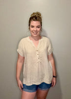 Breezy Beige Top