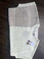 Modern Mosaic Sweater- Ivory