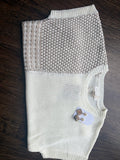 Modern Mosaic Sweater- Ivory