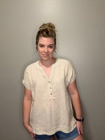 Breezy Beige Top