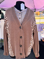 Cheetah Cozy Cardigan