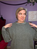 Frosted Jade Sweater