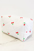 White Cherry Makeup Bag (online exclusive)